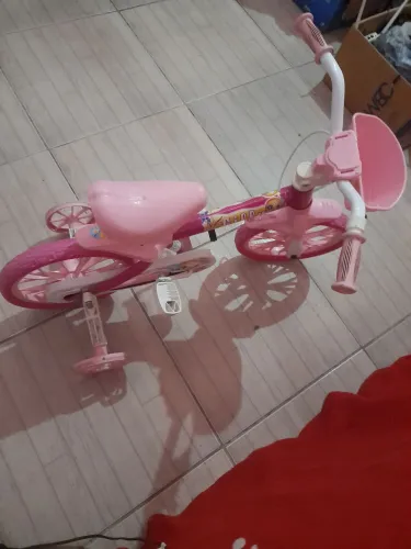 Bicicleta infantil rosa