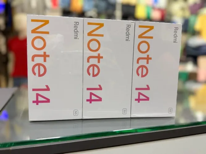 Celular Xiaomi Note 14 5G 256GB 08GB VERSÃO CHINESA Branco Azul Preto Lacrado