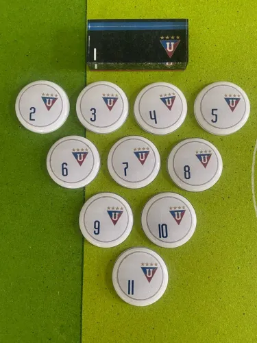 Jogo de botão - LDU Quito - vidrilha