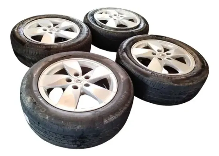 Jogo Roda Aro 16 Fluence 5x114,3 2012 2013 2014 Sem Pneu Prata