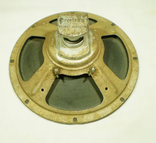 Alto-falante antigo vintage marca Peerless.- Cód. 634 -