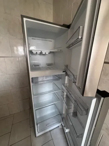 Geladeira Midea Frost Free Duplex 425L Inox ? Seminova (usada pouquíssimo)