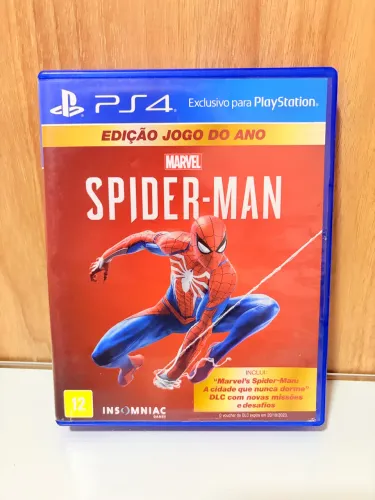 Marvel's Spider-Man Edição Jogo do Ano PS4 - Mídia Física Original
