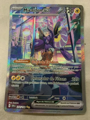 Carta Pokémon ex 244/198