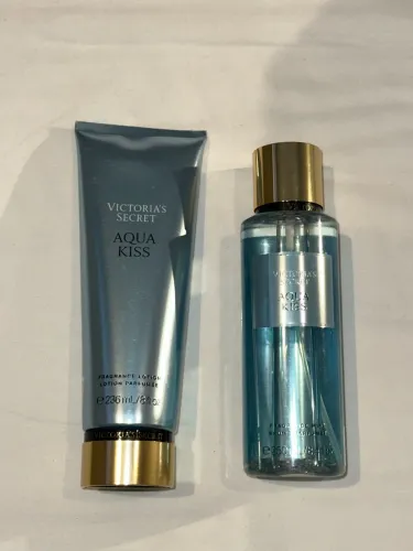 Kit Victoria?s Secret Aqua Kiss Original - Body Splash 250ml + Loção 236ml
