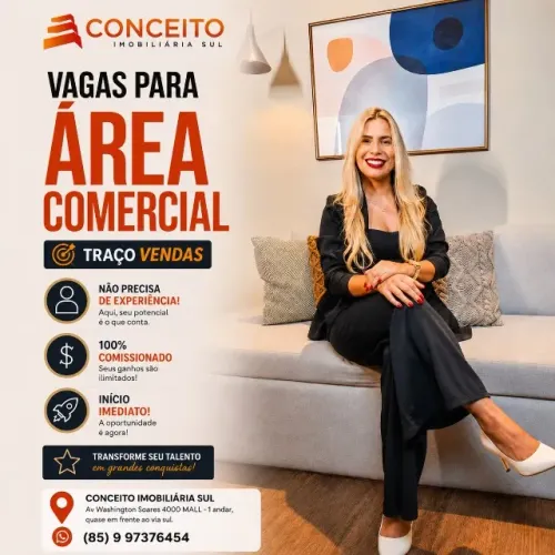 VAGAS ABERTAS - TRANSFOME SUA VIDA COM O RAMO IMOBILIARIO