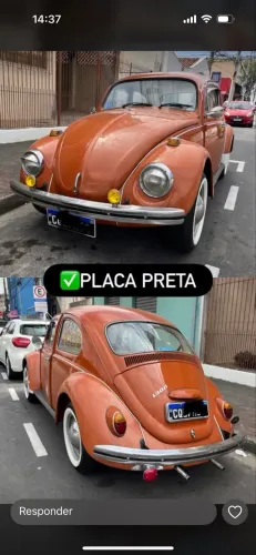 Volkswagen Fusca 1300 1973