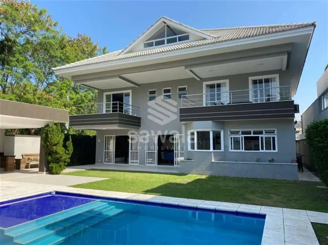 Casa à venda com 545,00m² e 4 quartos em Barra da Tijuca, Rio de Janeiro - RJ