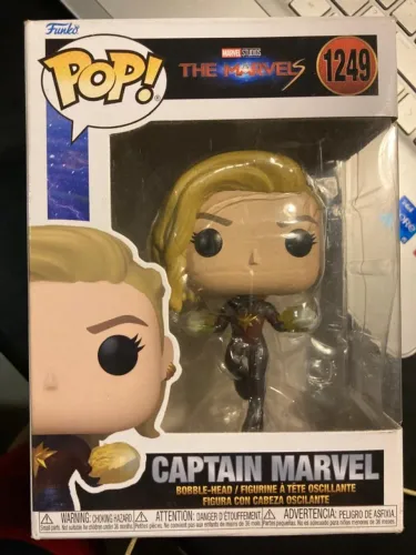 Funko Pop Marvel The Marvels Captain Marvel 1249
