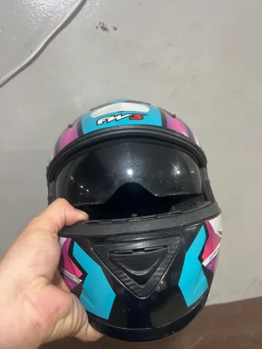 CAPACETE FW3 FOX USADO