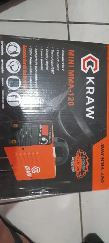 Máquina de solda mma 120 ap