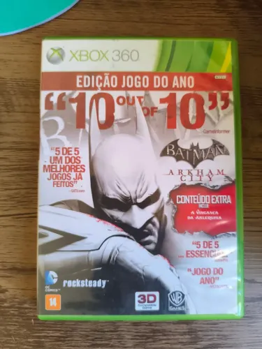Batman Arkham City Edição jogo do ano (Xbox 360)