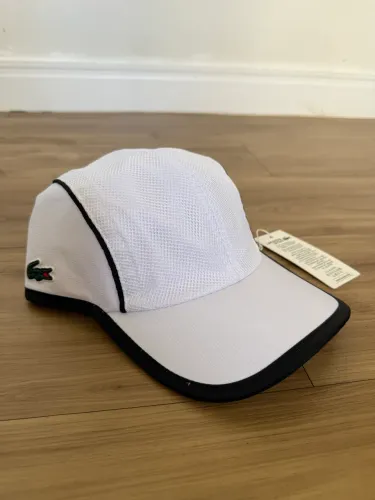 Bone Lacoste Sport Paineis Mesh - Branco