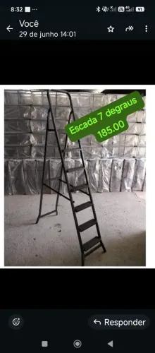 Escada desmontável 7 andares 185.00