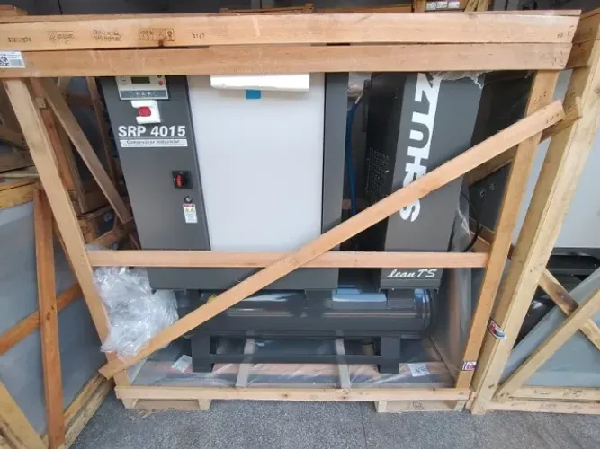 Compressor de ar Parafuso Schulz SRP 4015 Lean TS 260Lts Com Pre Filtro e Secador Acoplado