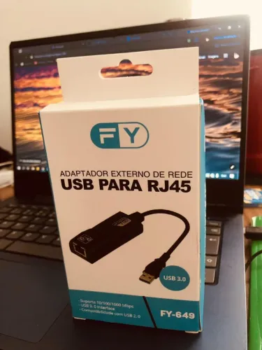 Adaptador de rede USB 3.0 Rj45 Adaptador externo de rede