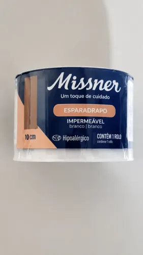 Esparadrapo bege marca Nissner 2,5 x 4,5