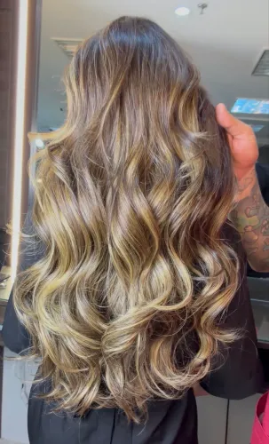 Mega Hair Cabelo Humano 55cm 200g | Fita Adesiva | Super Cheio | Premium| R$ 27/g