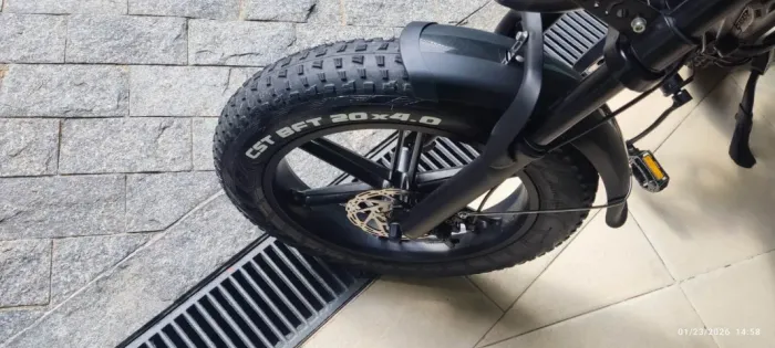 Bike Elétrica Semi Nova Bateria de Lítio Removível de 48V 13AH
