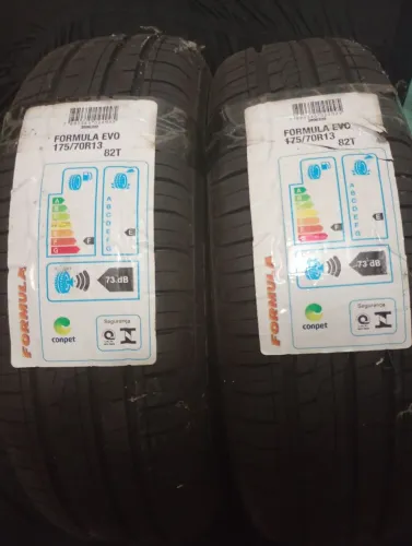 Vendo par pneu fórmula Evo 175 70 r13