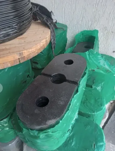 Tijolinho De Ferro Fundido Tipo Jaú (5kg) Para Aparelhos De Academia