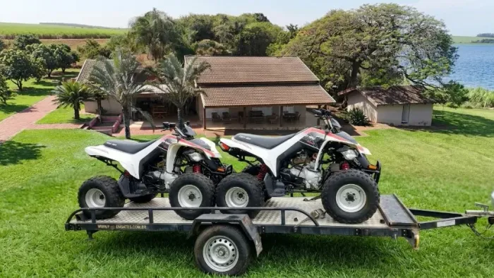 VENDE-SE CARRETA REBOQUE REB/FREE HOBBY FH 1 COM 02 QUADRICICLOS CAN-AM DS 250