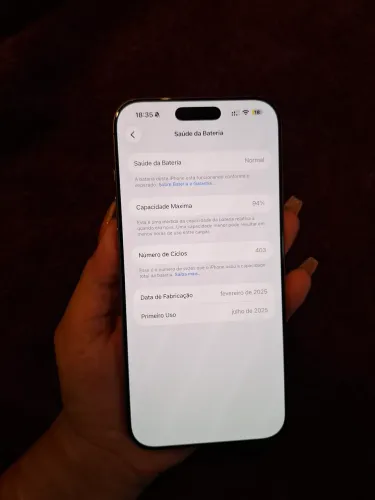 iPhone 16 pro max 256gb - Sem marcas de uso!
