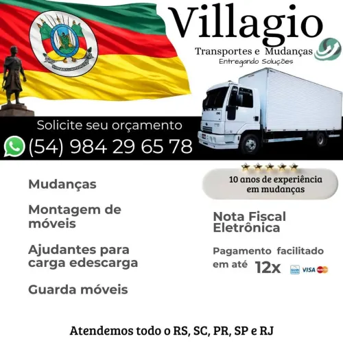Mudanças e fretes