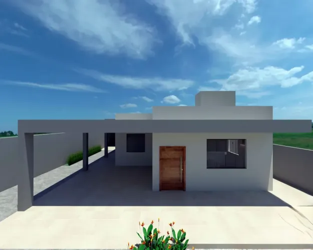 Casa em lote de 390 m² com 03 quartos, 03 suítes, 03 closets, 04 vagas no Bairro Três Barr