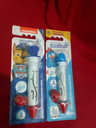 Serringa lavagem nasal infantil