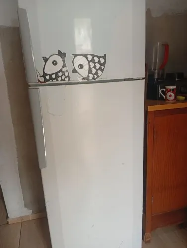 Vê da senhora geladeira tá funcionando tudo por 180