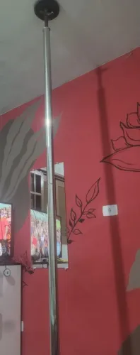 Itens de poledance, barra estática desmontável 2,38 de altura, colchonete de segurança