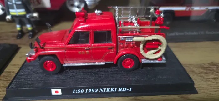 Miniatura Nikki BD-1 Bombeiros Japão 1:50