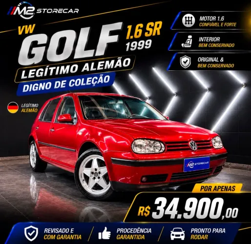 Volkswagen Golf 1.6 MI Trip/ Sport 101cv 8V 1999