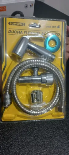 Ducha Flexível Aço Inox