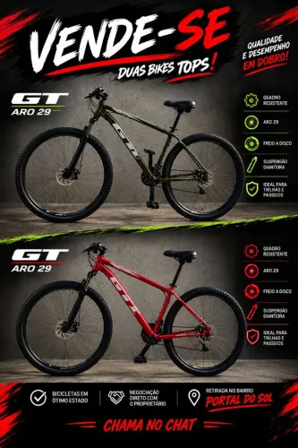 BICICLETA ARO 29 ESTADO DE NOVAS !!!