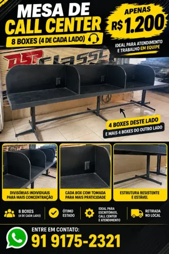 Mesa de call center