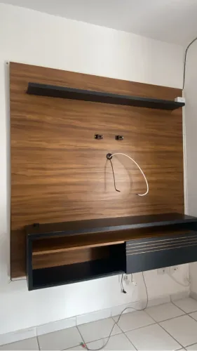 Painel com Rack para TV