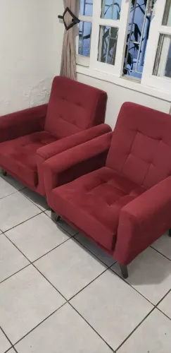 Poltronas vermelhas