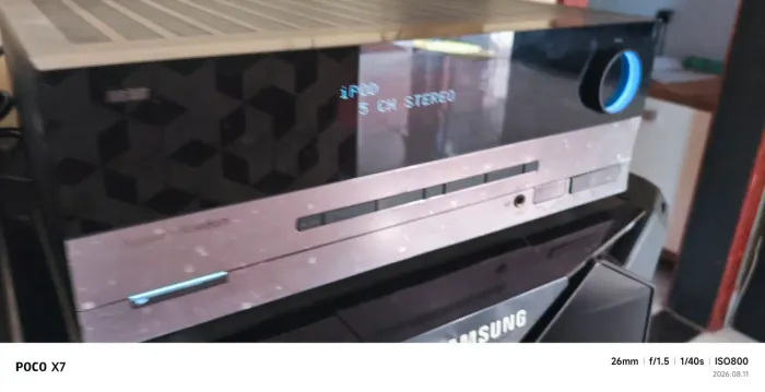 Receiver harman kardon AVR154 bluetooth rádio digital entrada HDMI RCA controle 