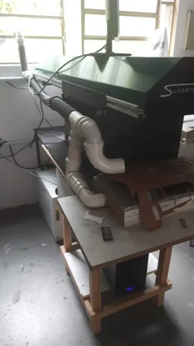 Equipamento laser para gravação e corte laser, GALVANOMÉTRICA.