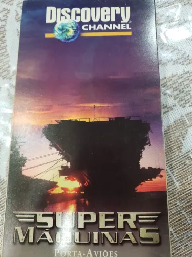 VHS Discovery Channel "Super Máquinas: PORTA AVIOES"