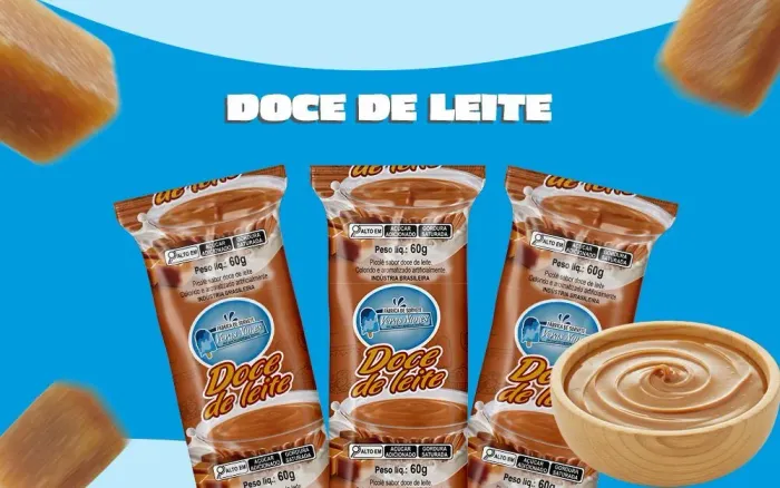 Picolé da Massa Doce de Leite | Cremosidade que Derrete na Boca!