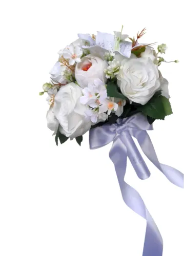 Buquê Permanente Buquê Branco Noiva Casamento