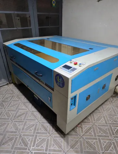 Máquina Laser CO2 1490 100W Ruida | 2 Bicos de Corte | MDF e Acrílico