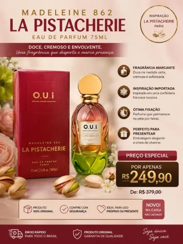 Perfume O.U.I Madelaine La Pistacherie