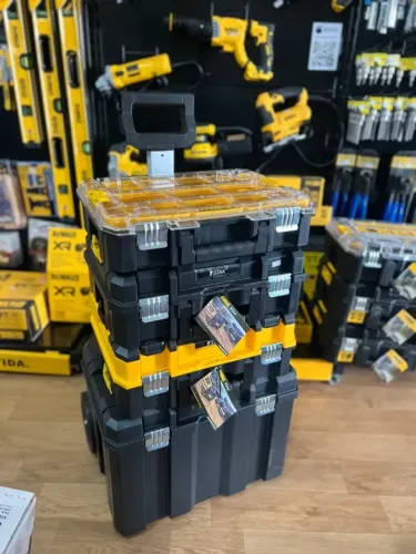 Kit de Caixas de Ferramentas Modulares - Tstak Dewalt - Parcelado em até 10x no cartão