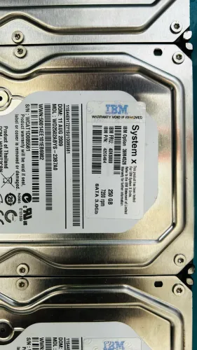 Kit 3 HDs IBM System X 250GB SATA 7200RPM