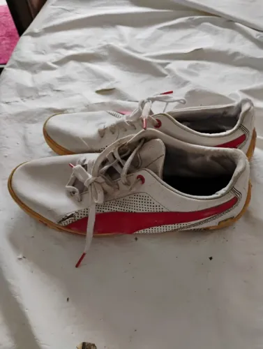 Tênis Puma Vermelho e branco - 39