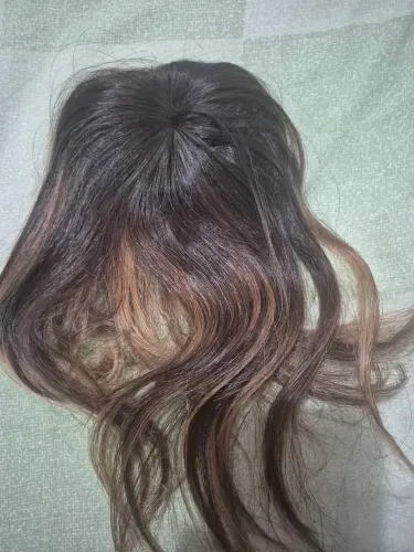Topo de cabelo sem uso